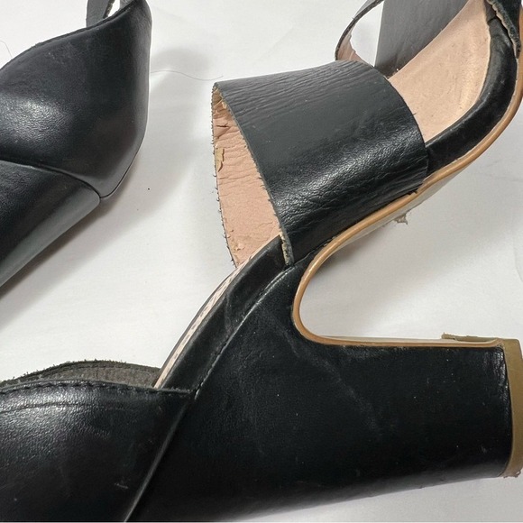 Chelsea Crew Black Strappy‎ Heels Chelsea Crew Size 39 - Picture 8 of 11